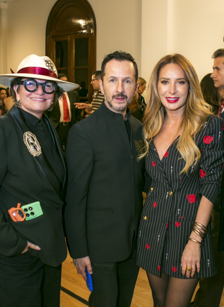 Delia González, Oscar Madrazo y Geraldine Bazán
