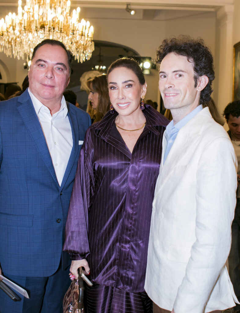 Eduardo Rivera, Maria Laura Medina y Rafael Picard