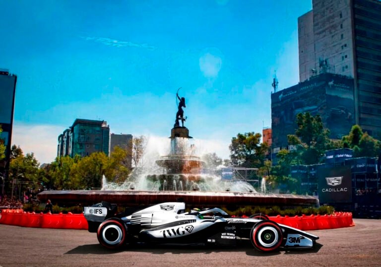 Checo Pérez encenderá el Paseo de la Reforma junto a Cadillac F1 Team